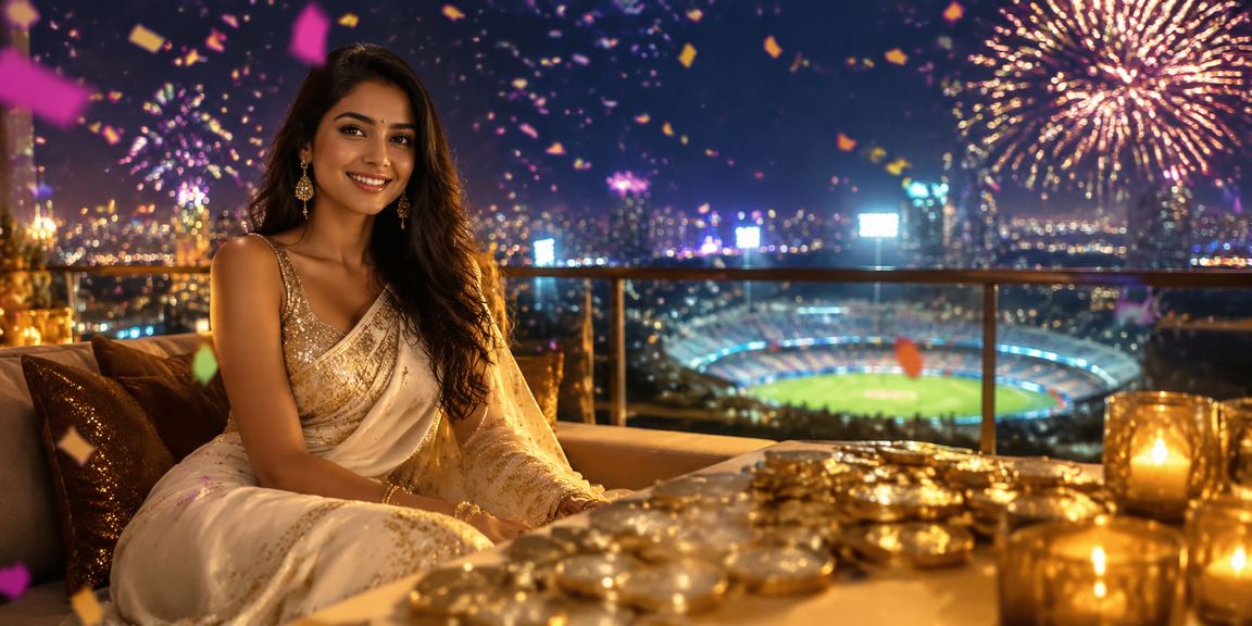 IPL night match under floodlights with intense cricket action